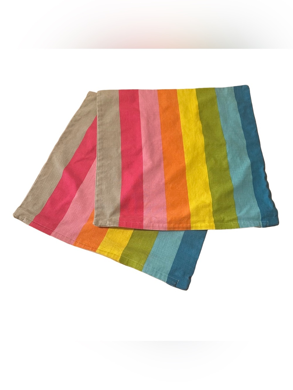 2 IKEA Skarum Throw Pillow Covers. 20” x 20”, 100% cotton